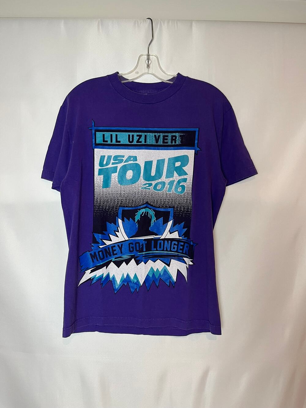Lil Uzi Vert USA Tour 2016 Tee — Purple — M